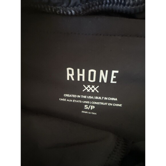 NWT Rhone Mens 9" Mako Shorts Black Unlined Athletic Active Gym Stretch Sz Small - Picture 2 of 6